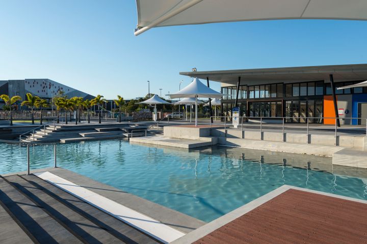 JMac celebrates Robelle Domain Lagoon completion